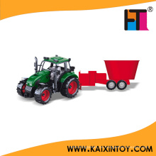 ¡Caliente! Juguete de fricción Diecast coche verde pequeño juguete tractor agrícola